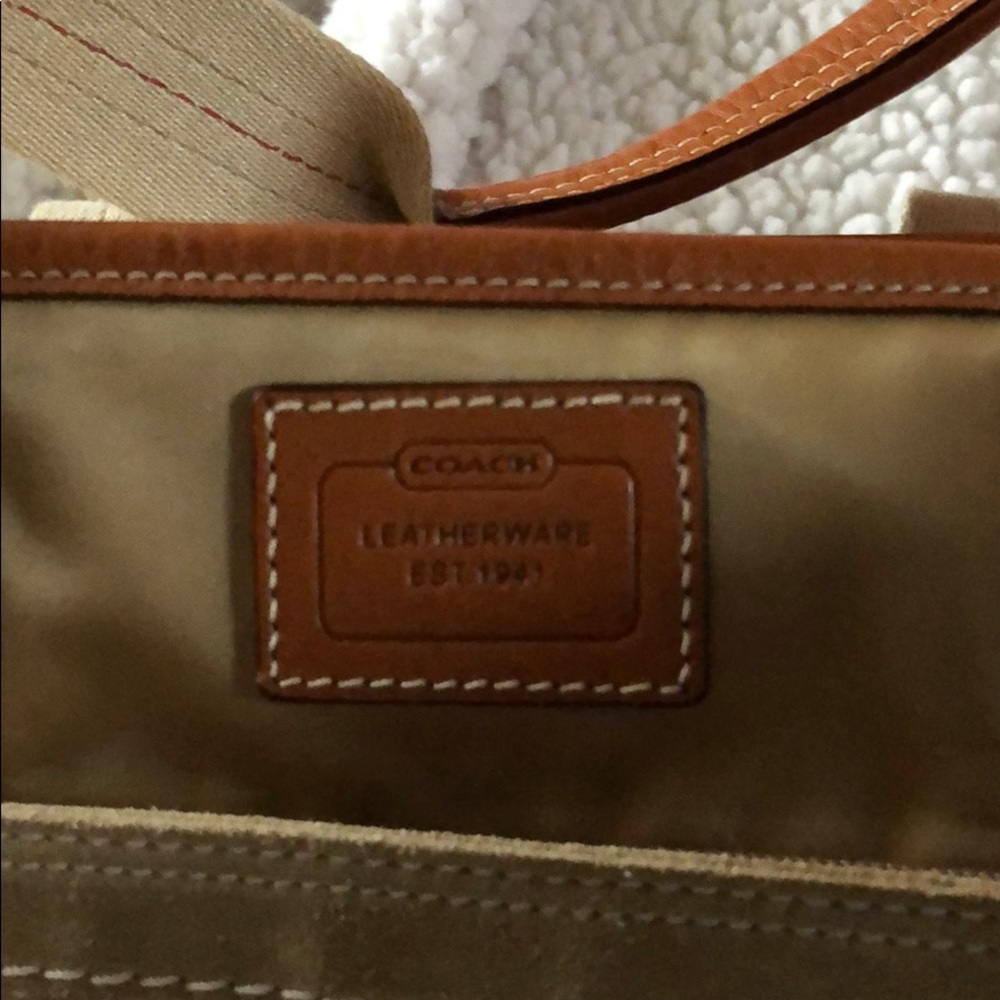 Canvas Large Summer Bag, New, Authentic With Tags - image 3